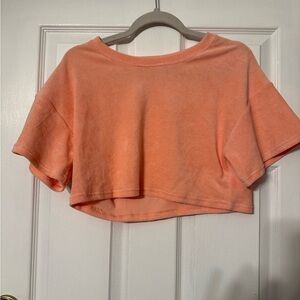 ASOS Coral Crop Top